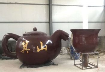 衢州商業(yè)街酒壺雕塑