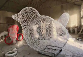 上城鏤空小鳥雕塑精選，陸地擺件，鐵藝鳥兒雕塑精品