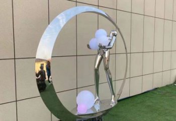 合川仙子雕塑展品，公園小品，景觀圓環仙子雕塑生產商