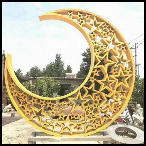 大型月亮雕塑常用,戶外擺放,不銹鋼月亮雕塑專供廠家 大型月亮雕塑常用,戶外擺放,不銹鋼月亮雕塑專供廠家